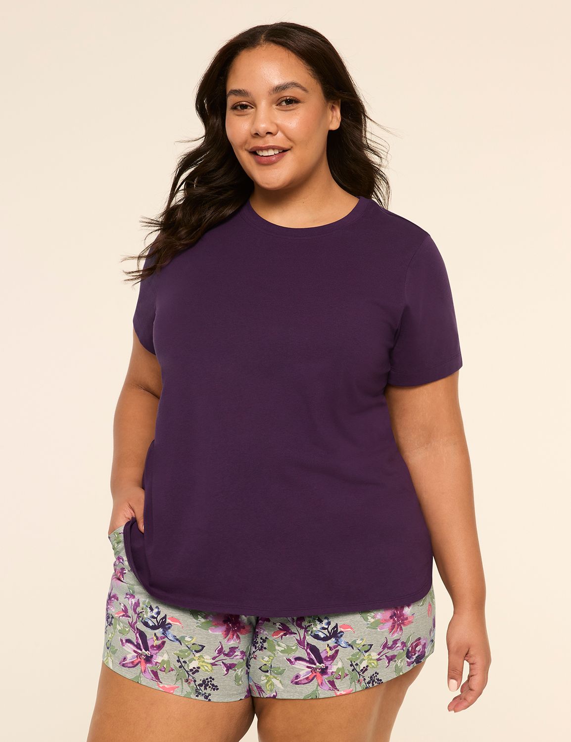 Comfy Cotton Tee & Short PJ Set