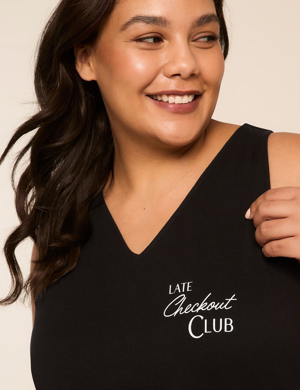 CVC/100% Ctn V Neck Tank & Bermuda Product Image 4
