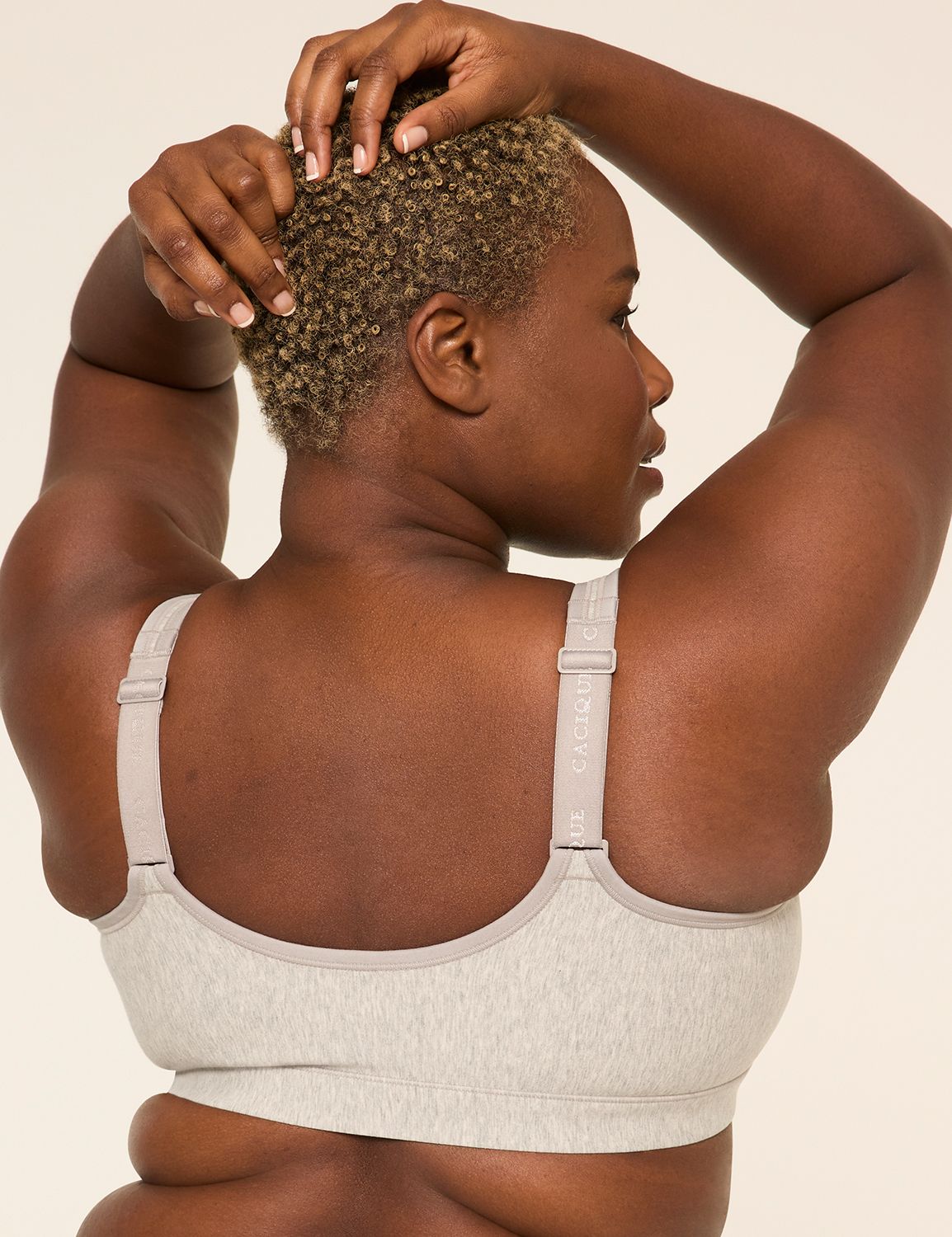 Cotton Unlined Front-Close No-Wire Bra