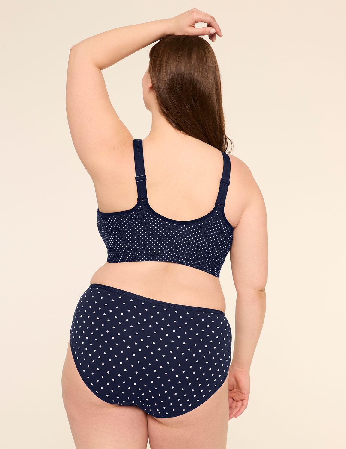 Cotton Unlined Front-Close No-Wire Bra