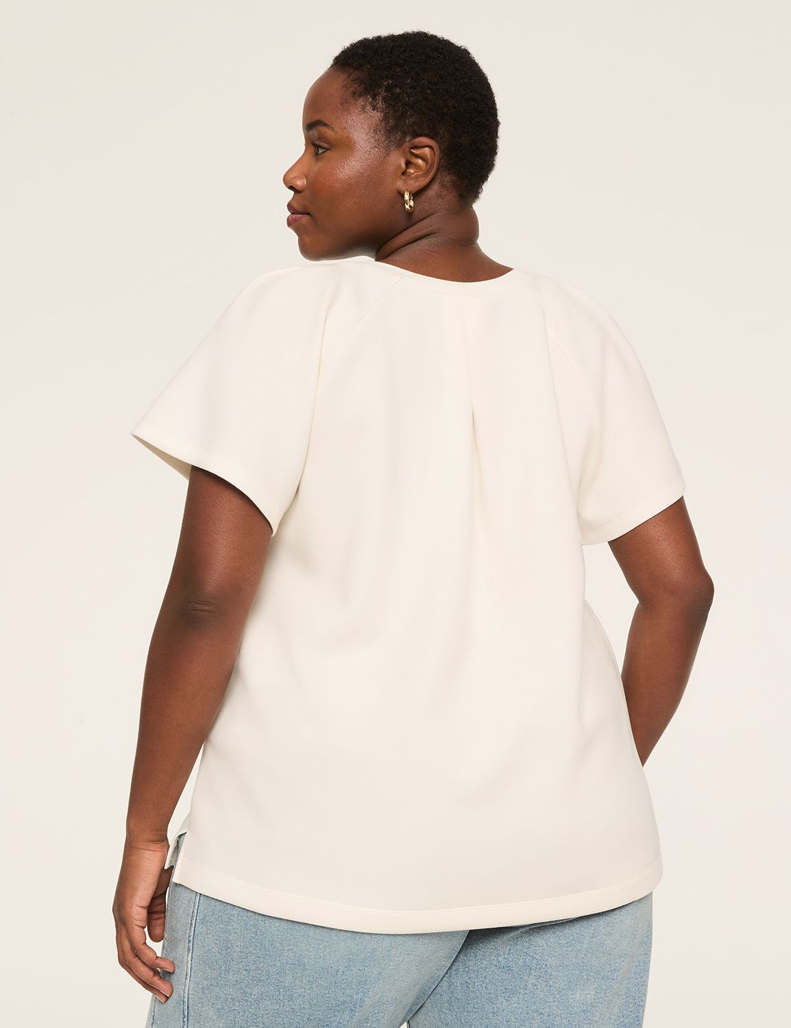Short-Sleeve Notch-Neck Journey Tee