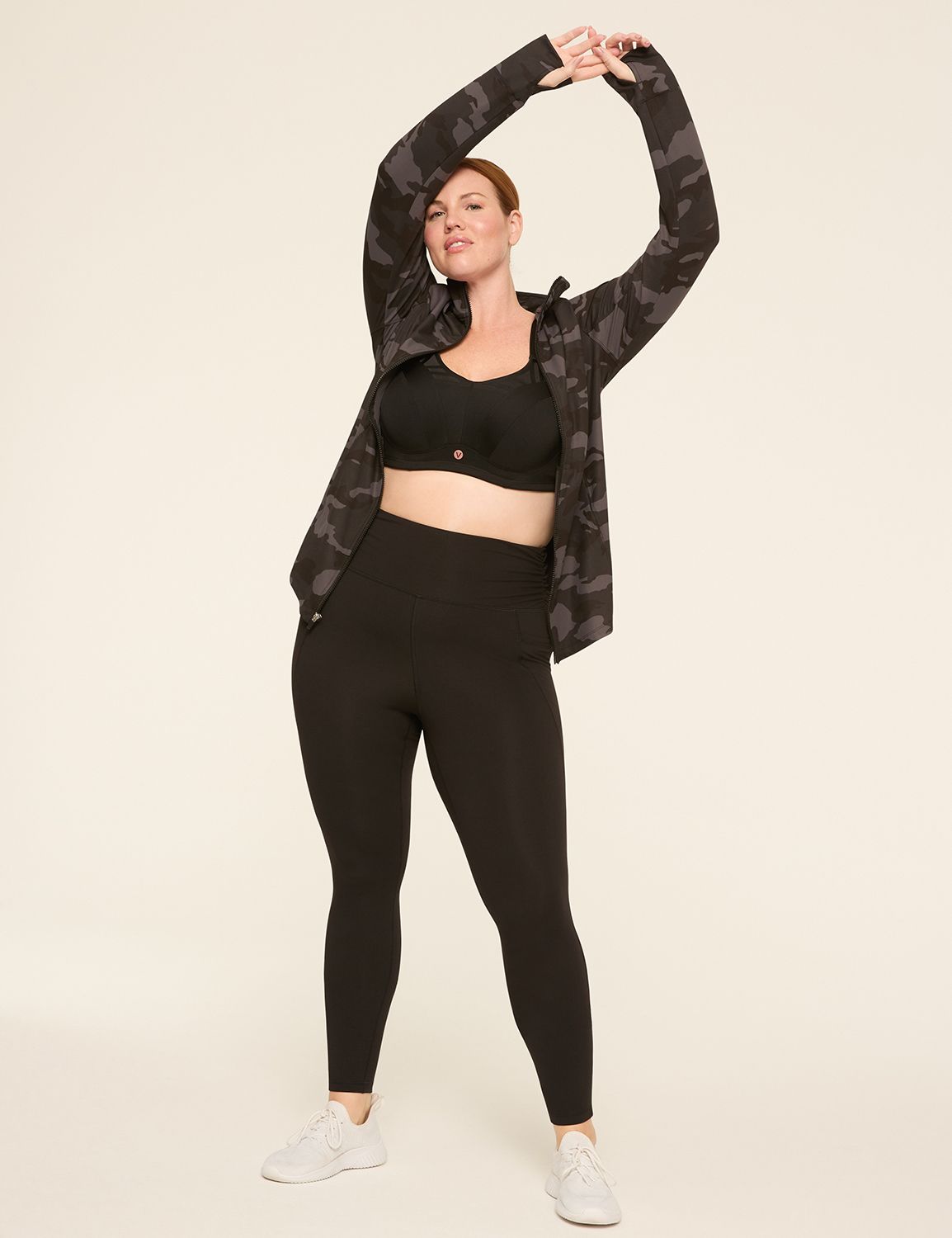 LIVI Long Sleeve Zip Front Livi Sof Product Image 3