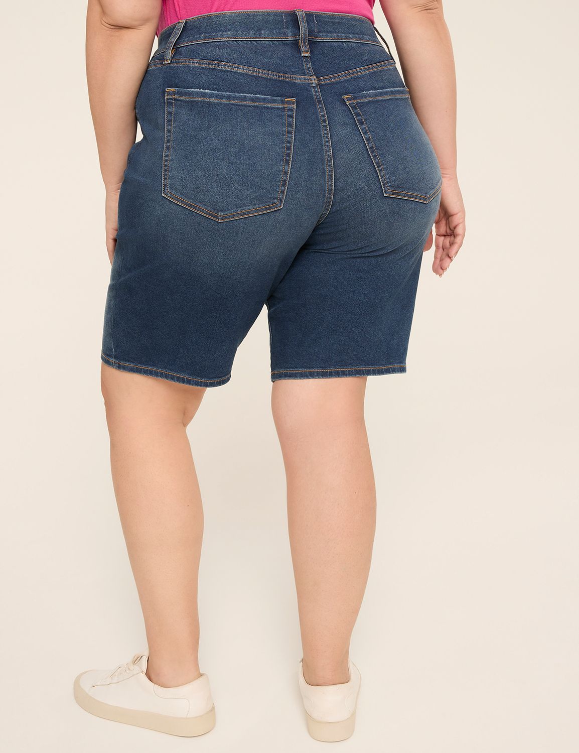 No-Gap Curvy Fit Fitted 10" Bermuda Short
