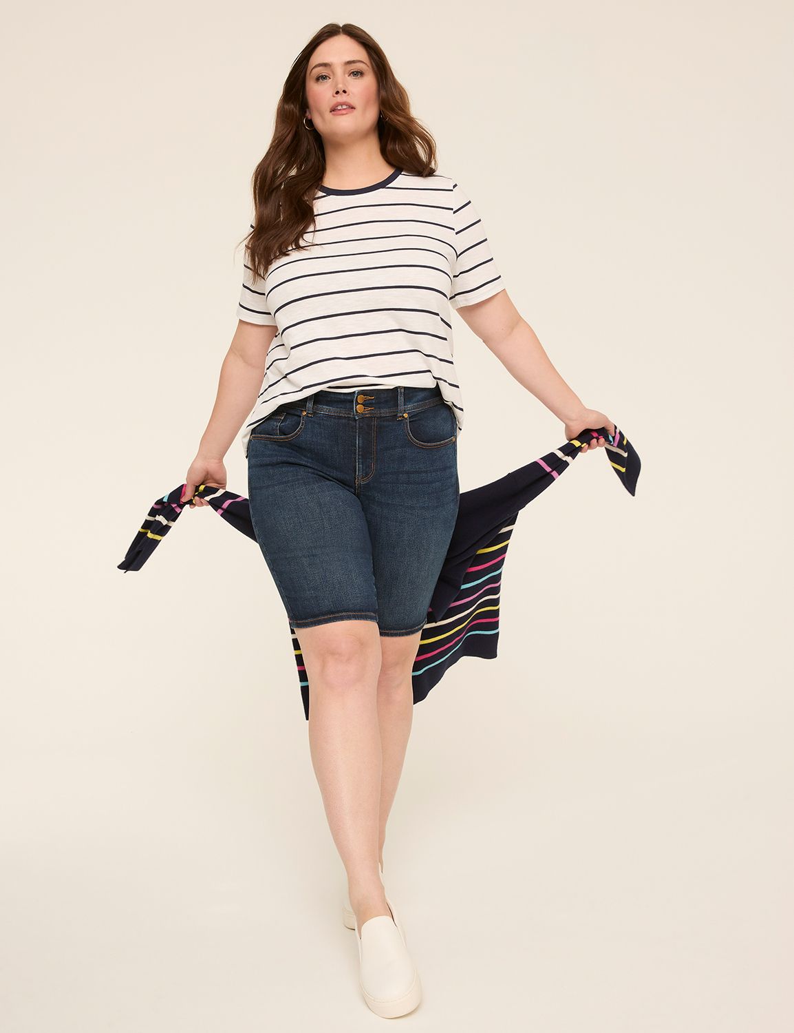 MID RISE TIGHTER TUMMY BERMUDA - LE Product Image 3