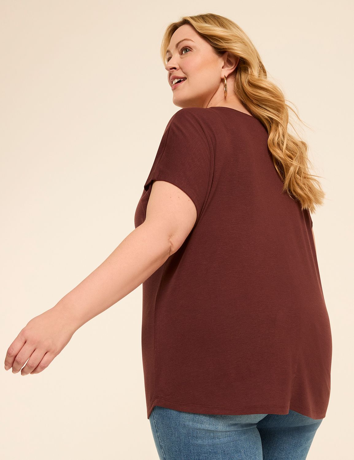 EveryWear Brushed Crew-Neck Tee