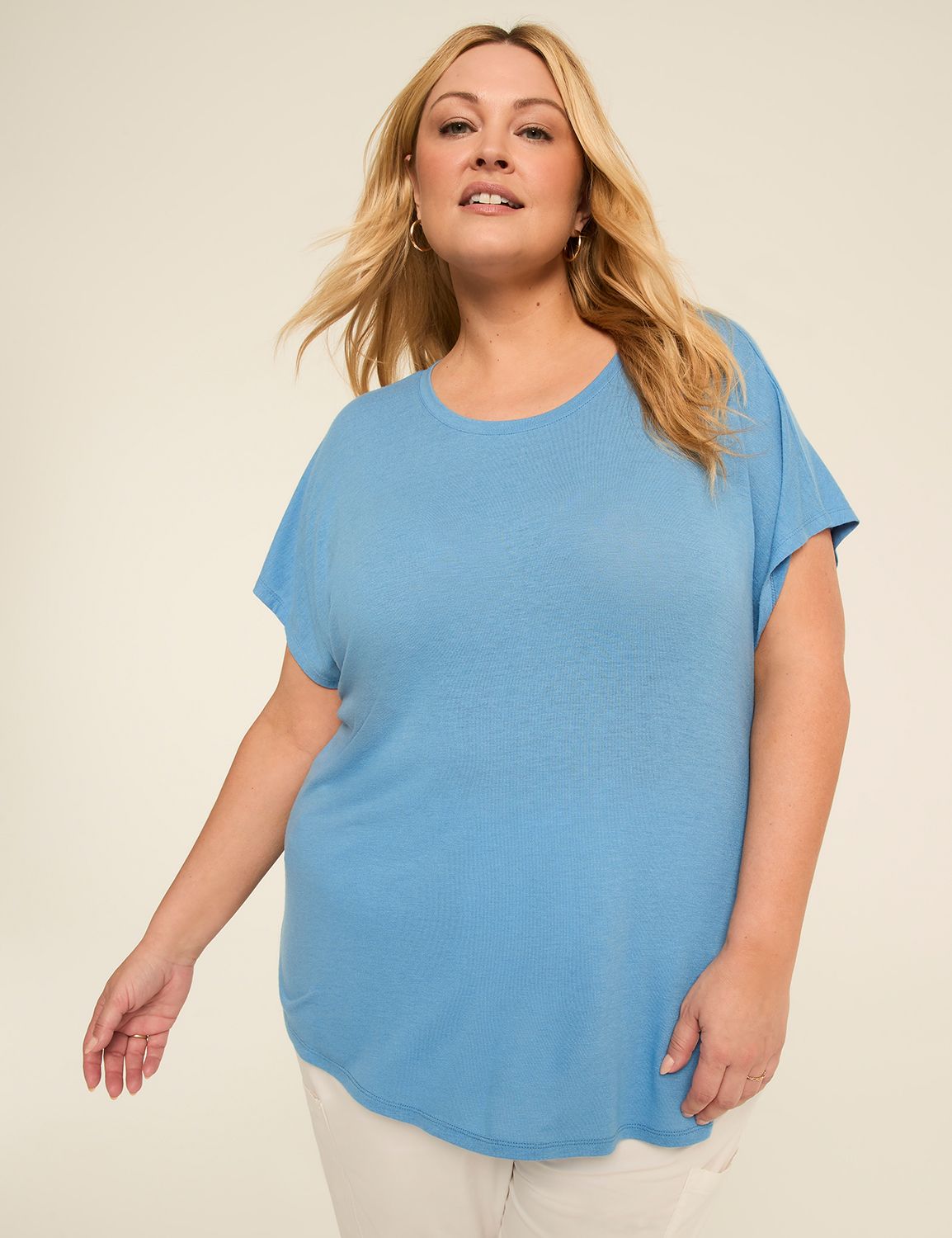 EveryWear Brushed Crew-Neck Tee
