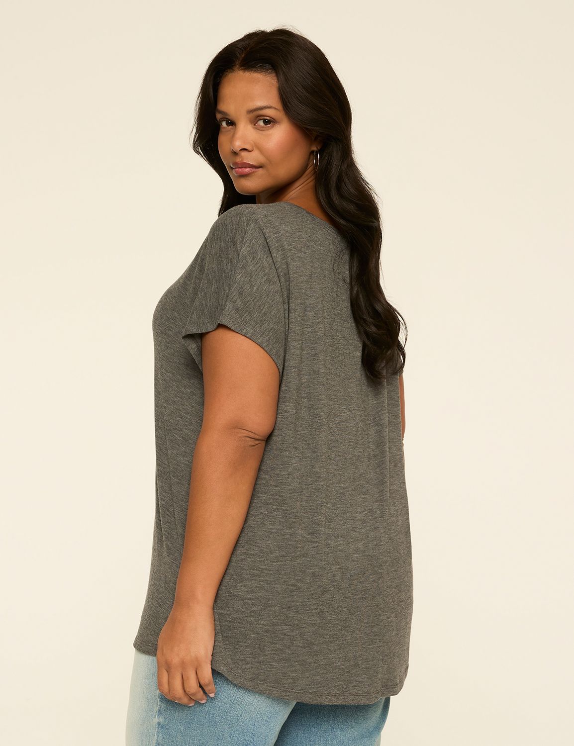 EveryWear Brushed Crew-Neck Tee