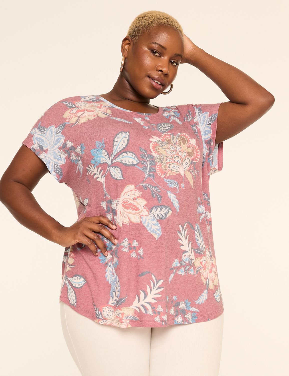 EveryWear Brushed Crew-Neck Tee