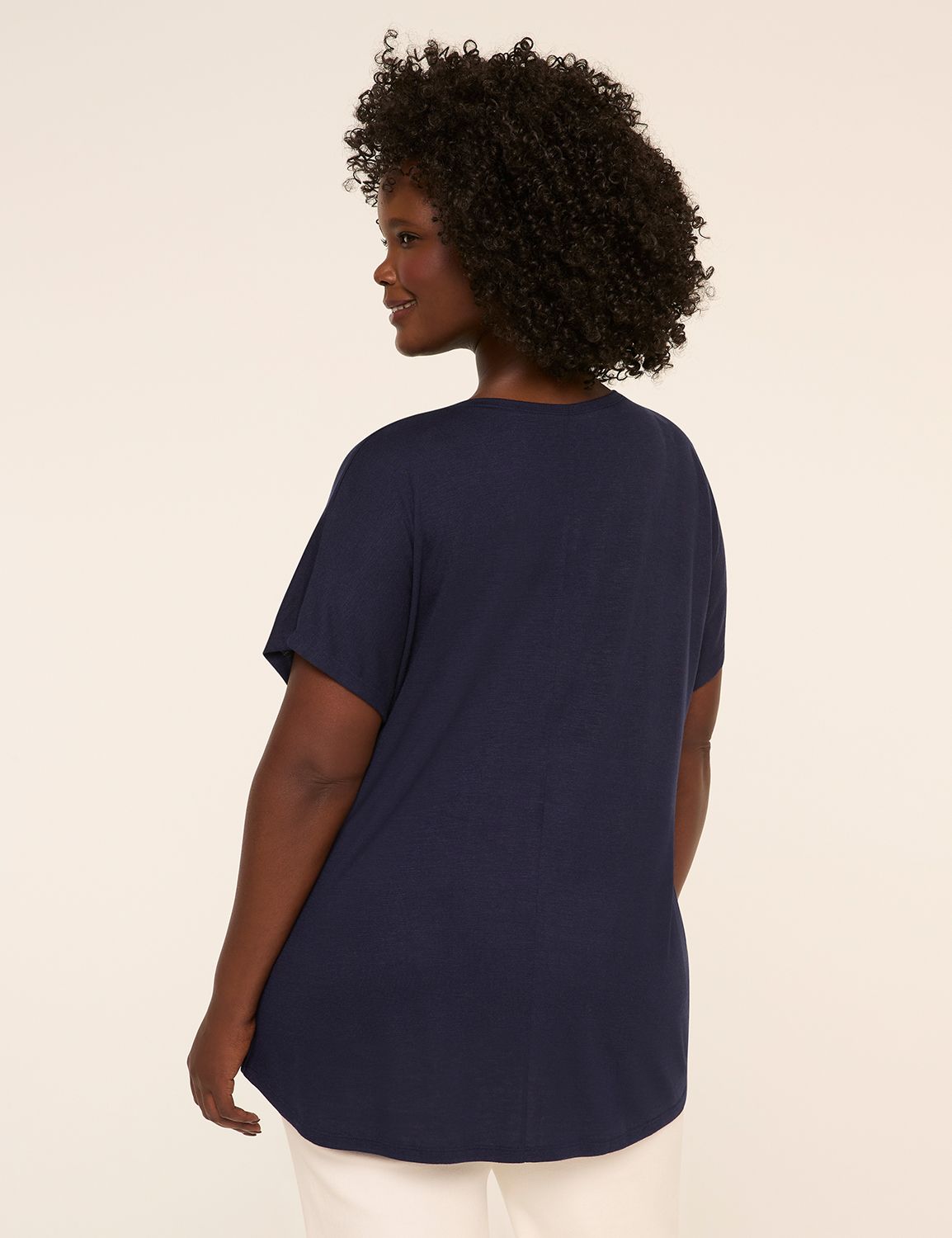 EveryWear Brushed V-Neck Tee