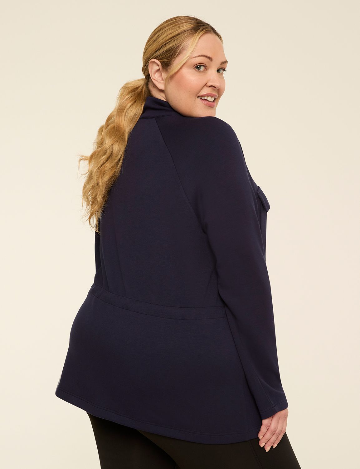 LIVI Journey Zip-Up Cinched Waist Jacket