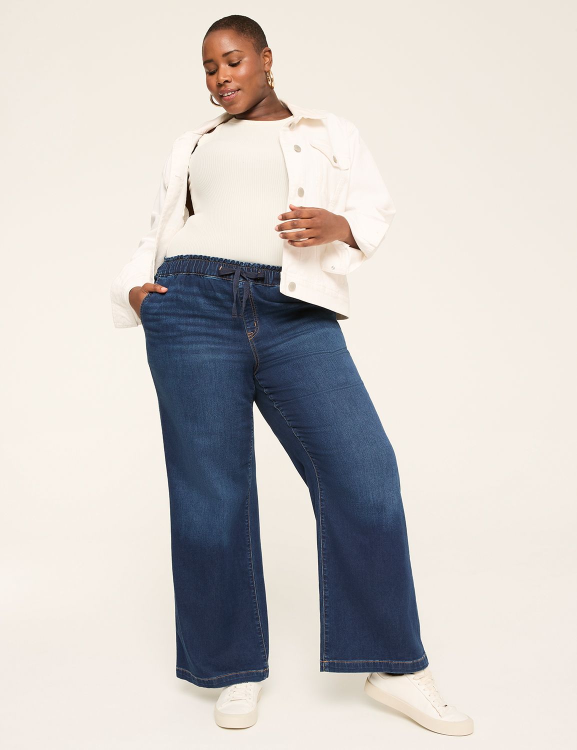 HIGH RISE WIDE LEG PULL ON- METROPO Product Image 4