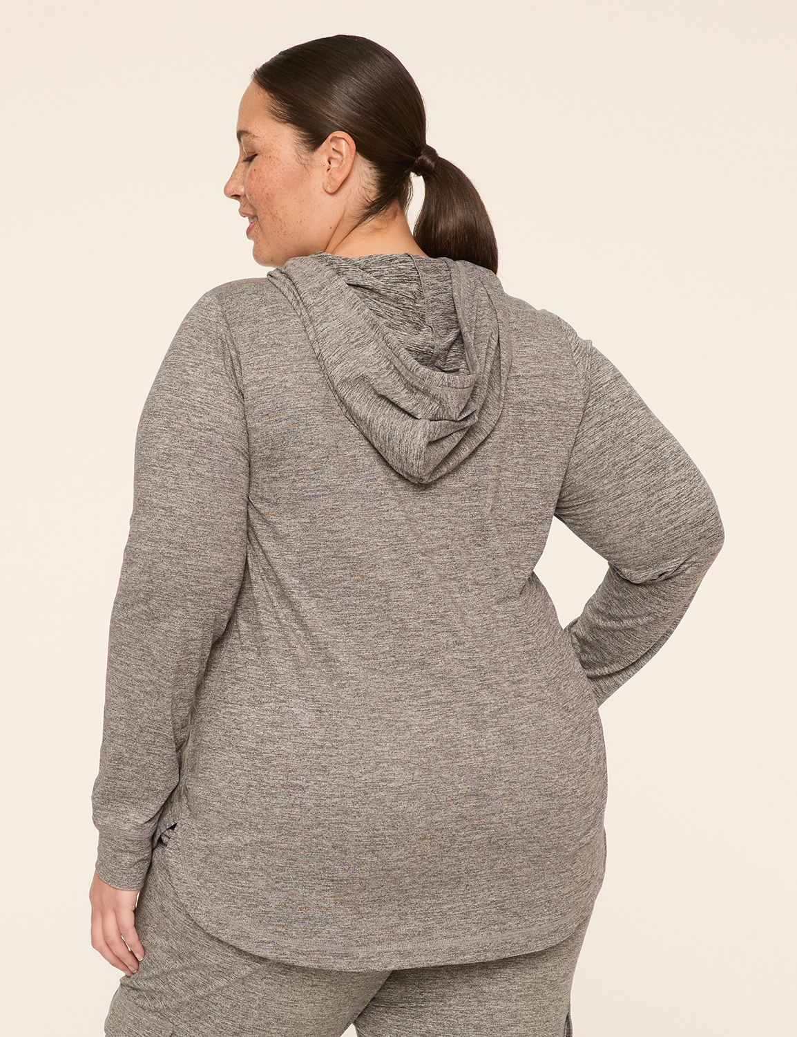 LIVI Soft Marl Long-Sleeve Hoodie