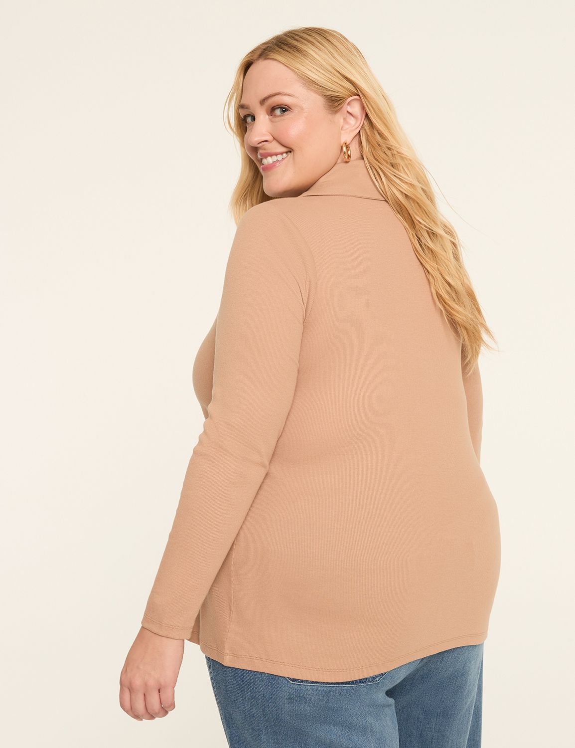 Long-Sleeve Rib Polo