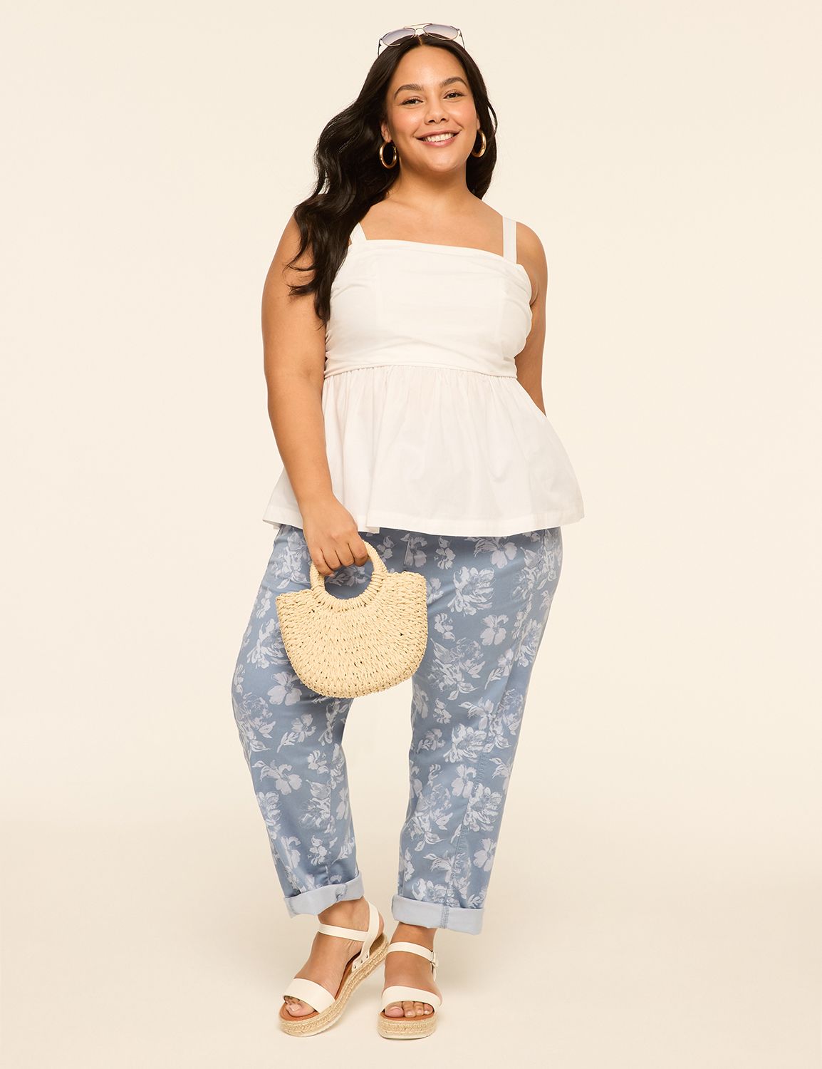 PULL-ON SATEEN CHINO RELAXED ANKLE Product Image 3