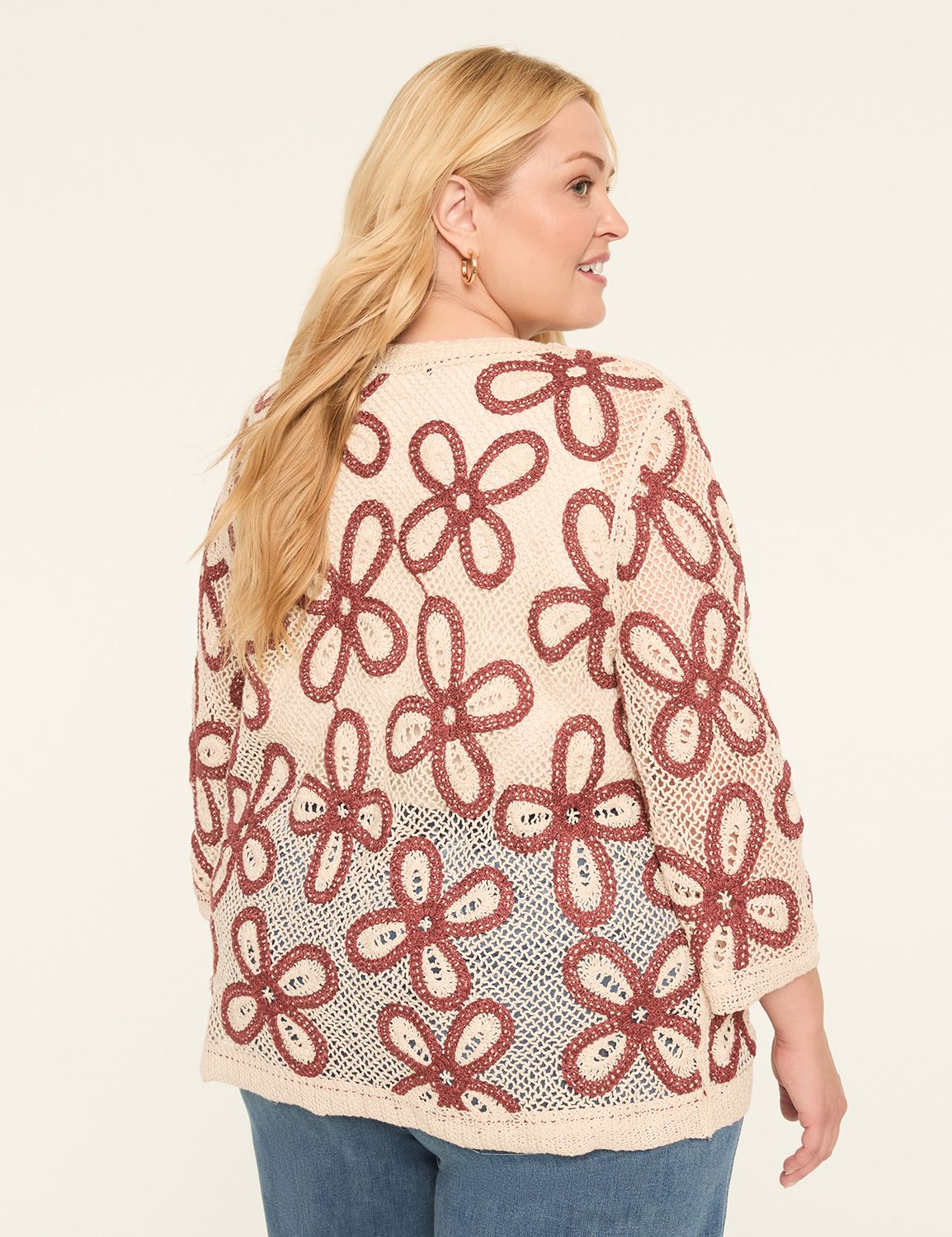 Open-Front Crochet Overpiece