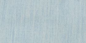 Split-Neck Bracelet Sleeve Denim Blouse