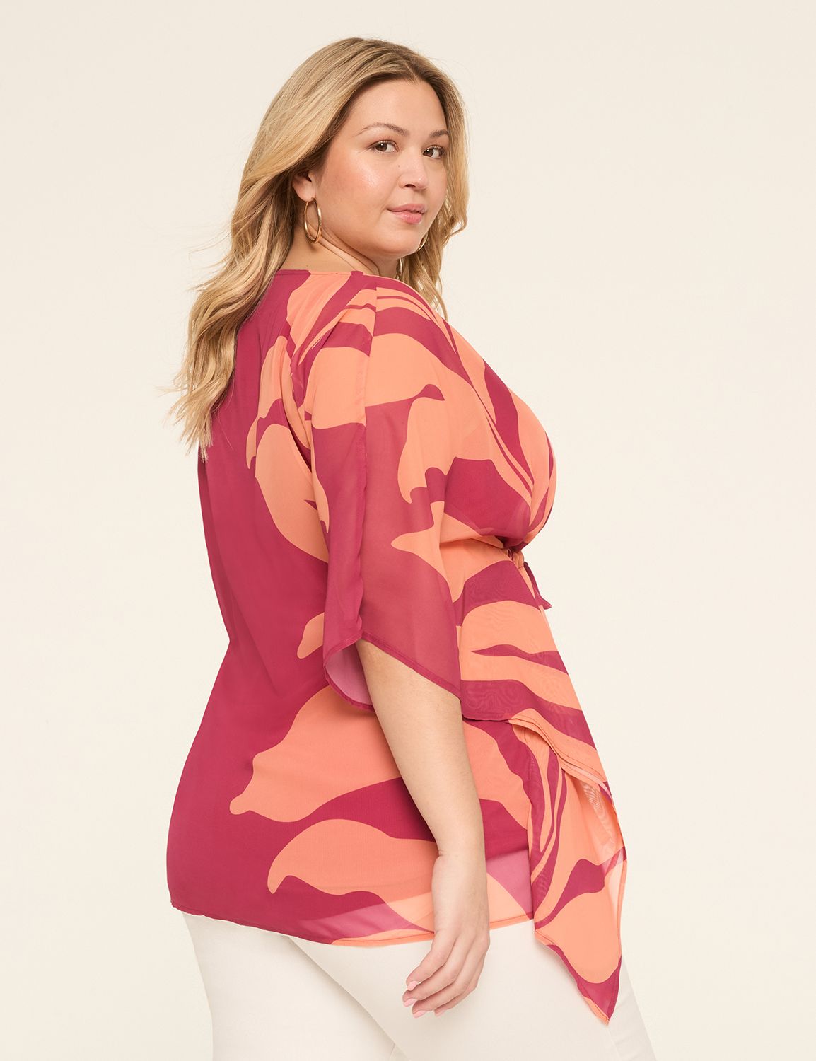 V-Neck Kimono Top