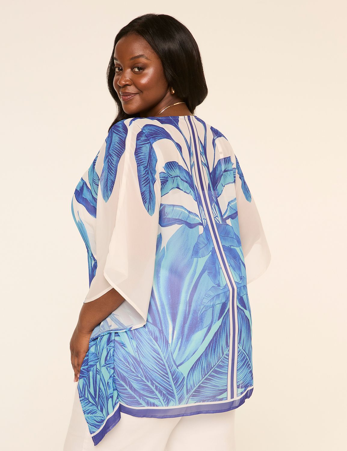 V-Neck Kimono Top