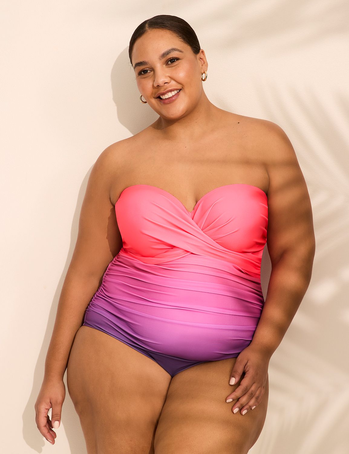 Multi-Way Strapless Underwire One-Piece