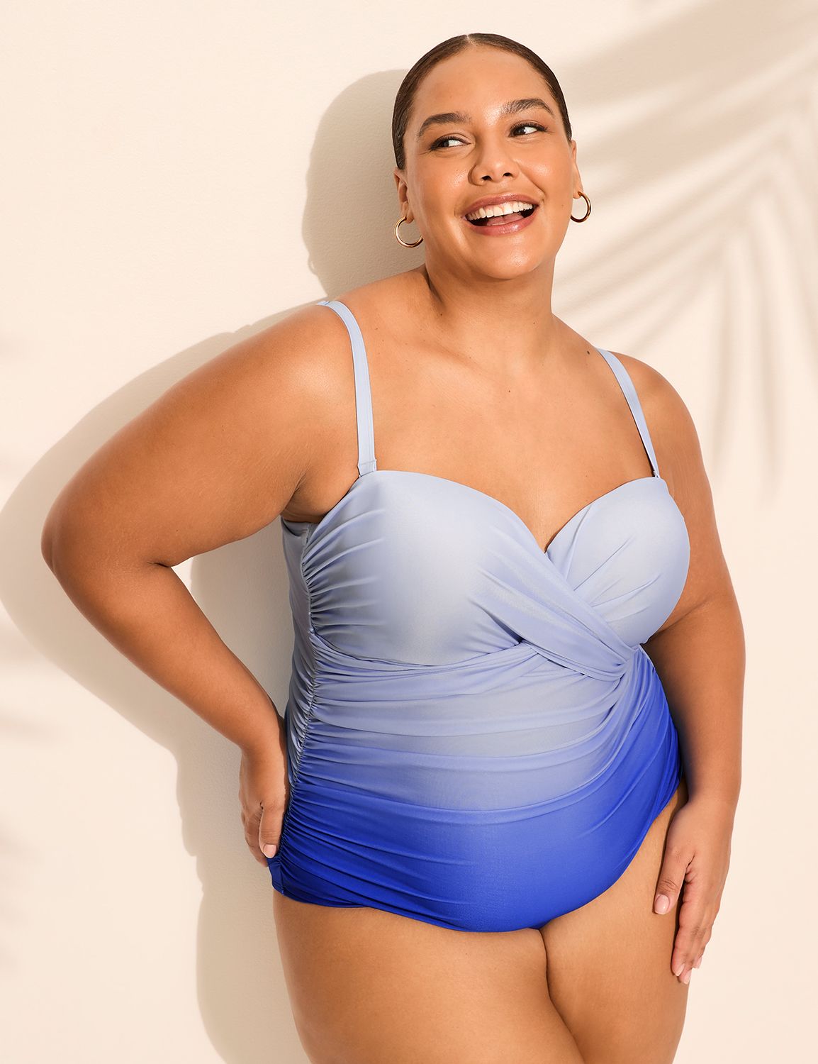 Strapless UW Wrap High Leg Brief On Product Image 3
