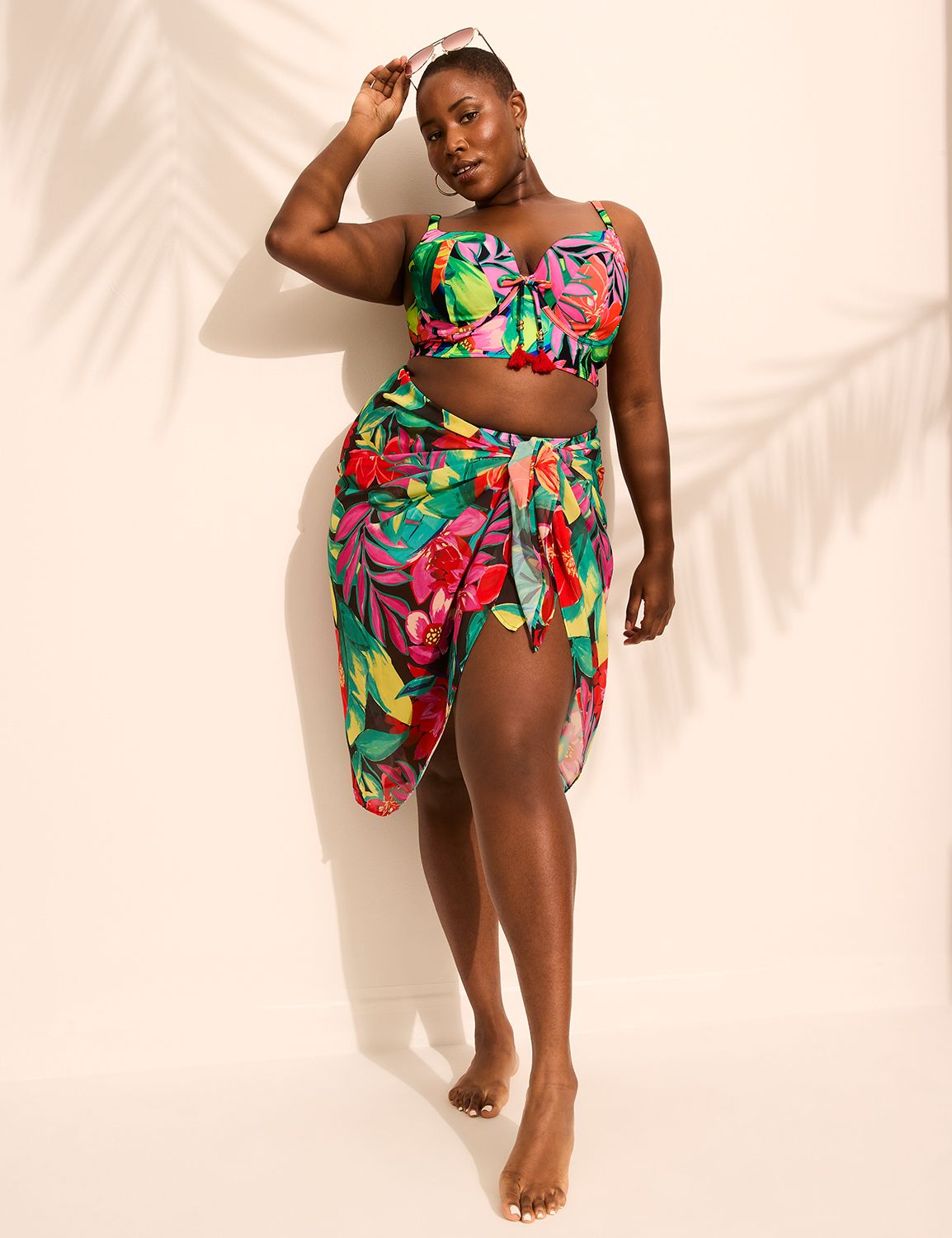 Printed Chiffon Sarong