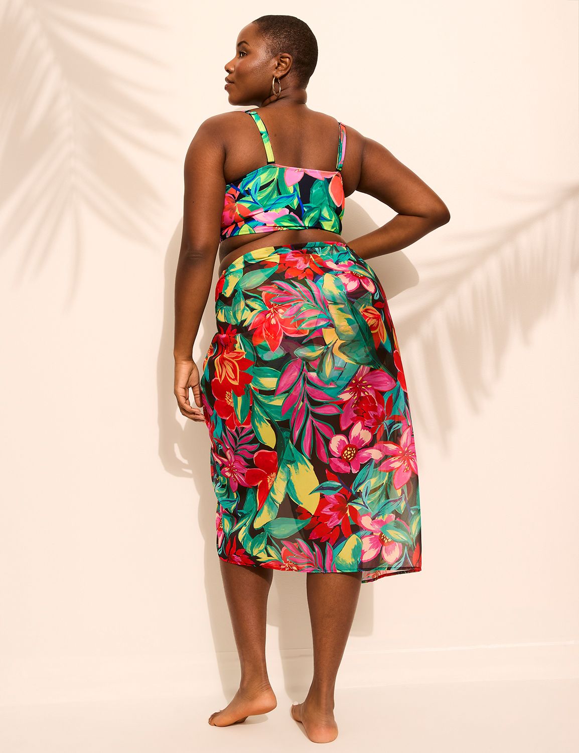 Printed Chiffon Sarong