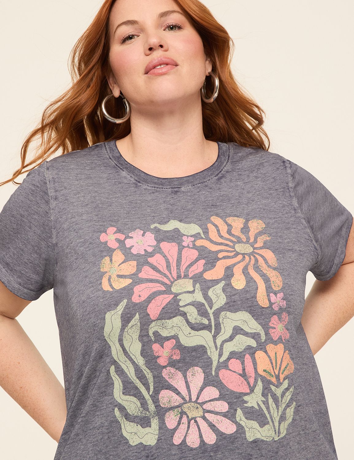 Classic Short Sleeve Crew Neck Tee Product Image 4