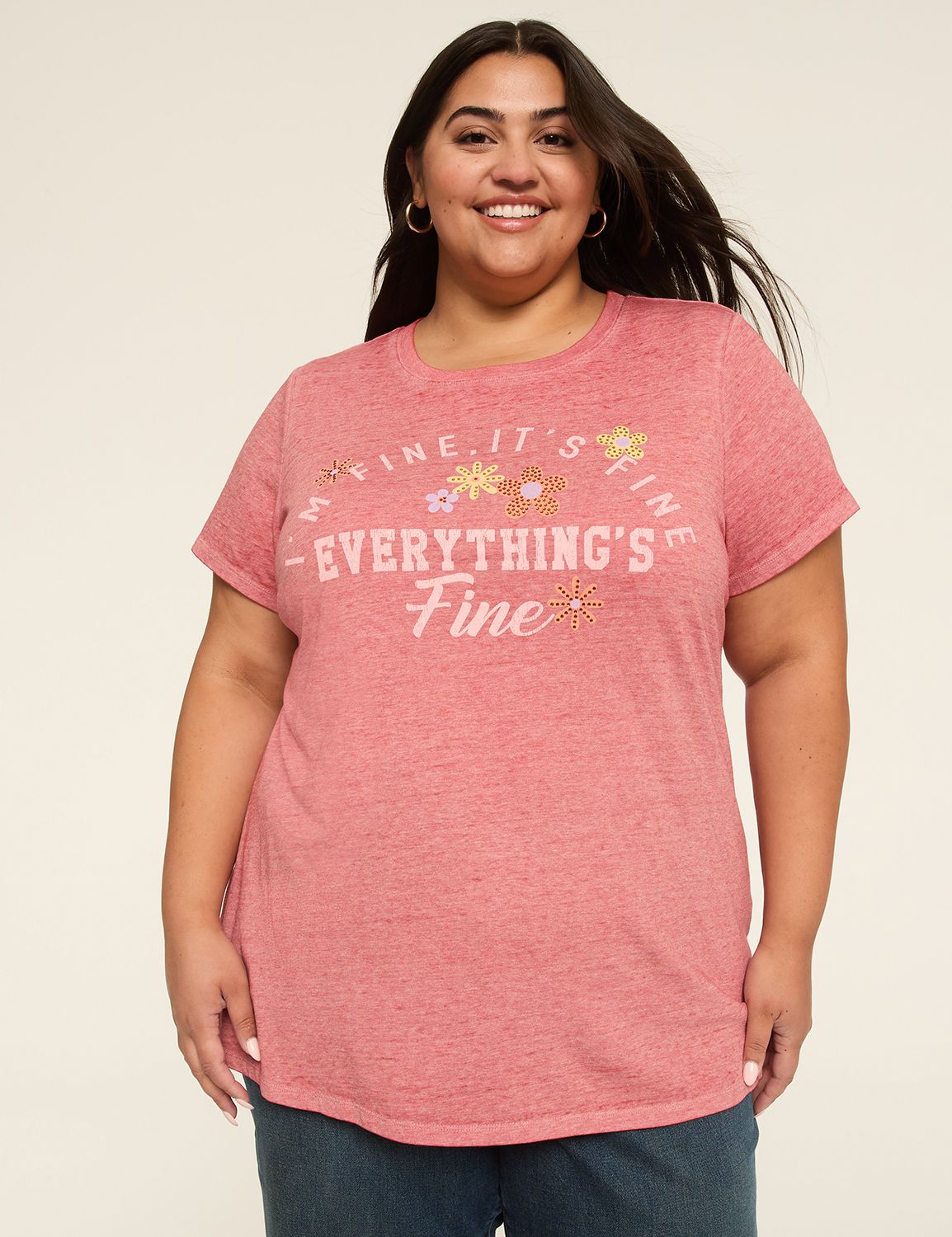 I'm Fine, It's Fine,  Everything's Fine Graphic Tee