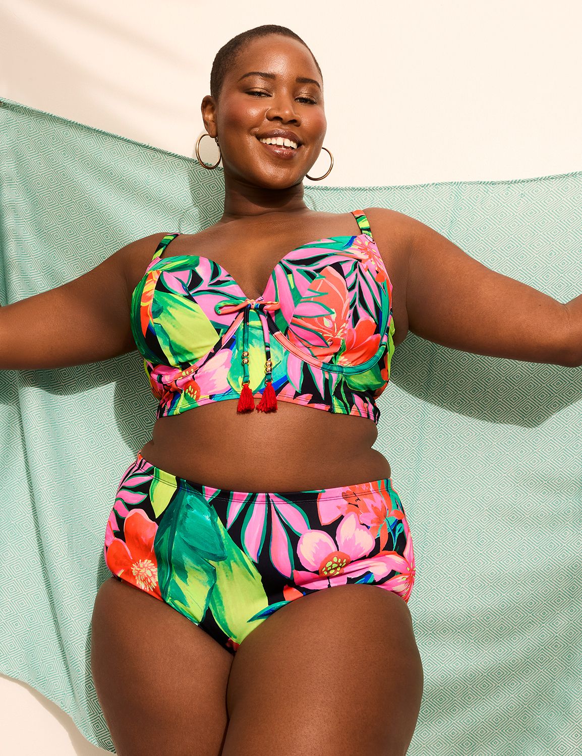 Underwire Balconette Bikini Top