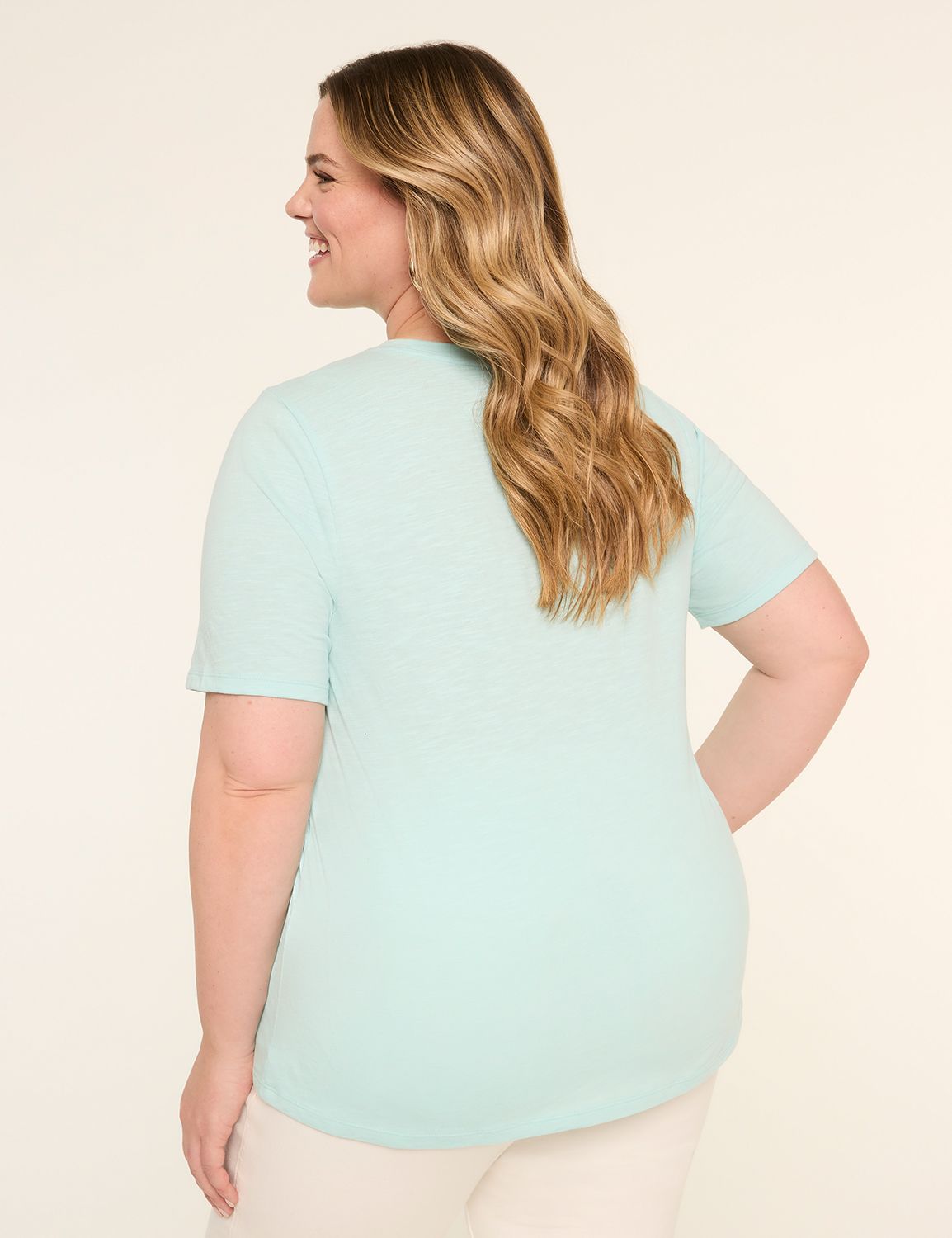 Perfect Sleeve Crew-Neck Tee