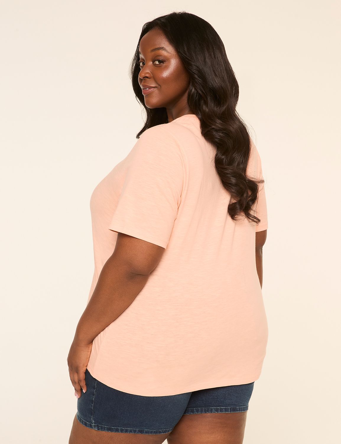 Perfect Sleeve Crew-Neck Tee