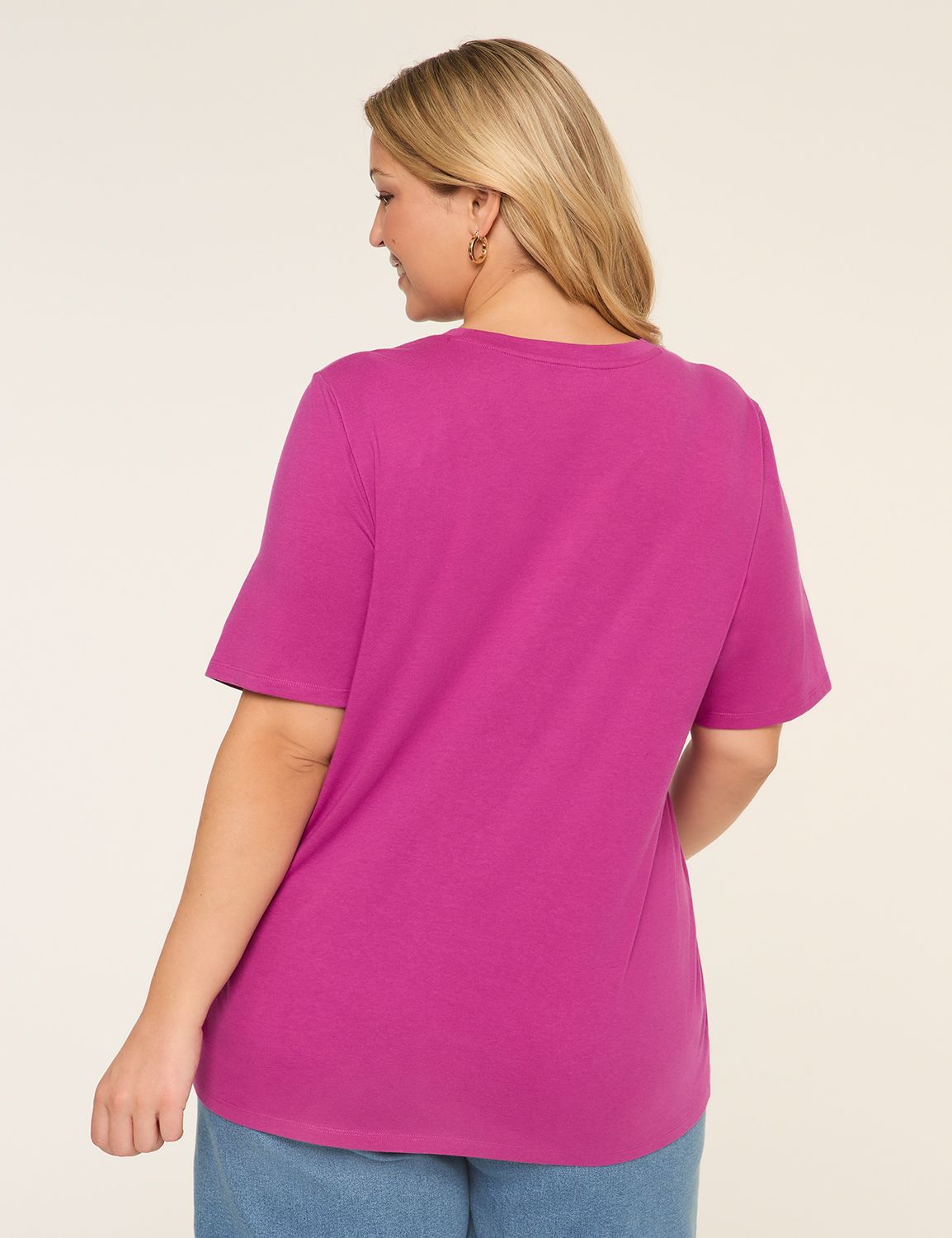 Perfect Sleeve Crew-Neck Tee