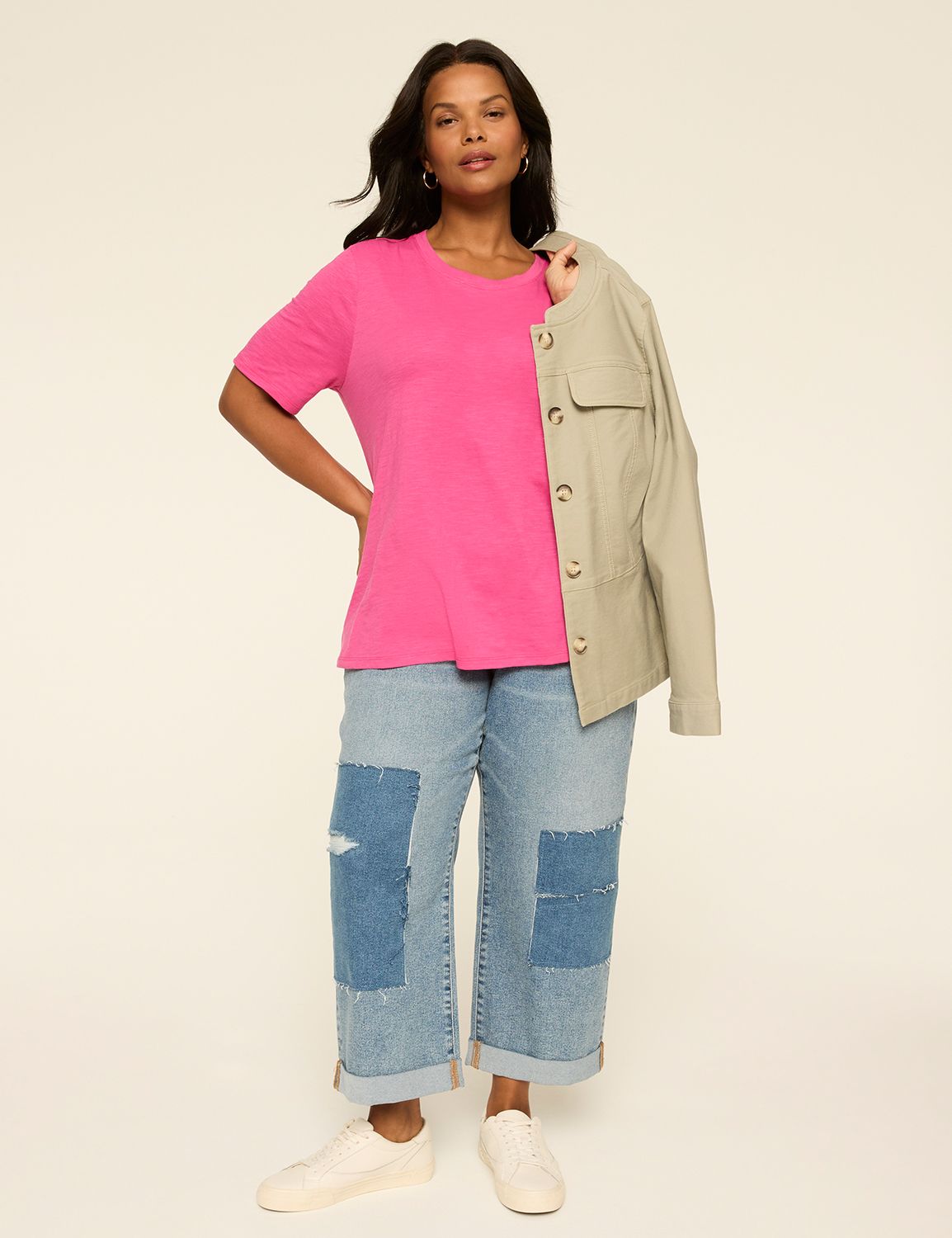 NEW Perfect Sleeve Crew Neck Tee - Product Image 3