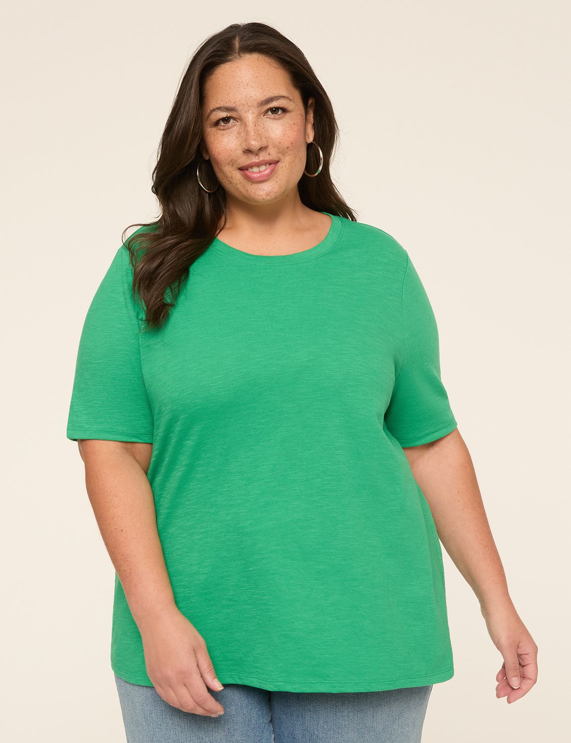Perfect Sleeve Crew-Neck Tee