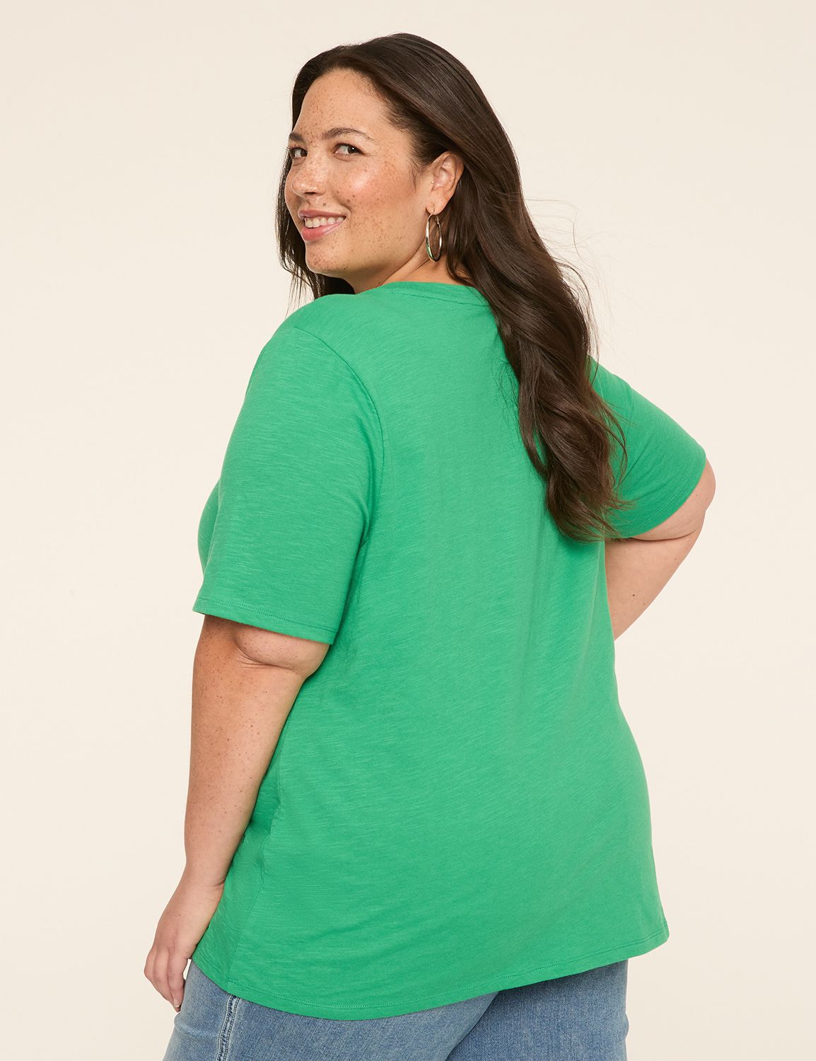 Perfect Sleeve Crew-Neck Tee
