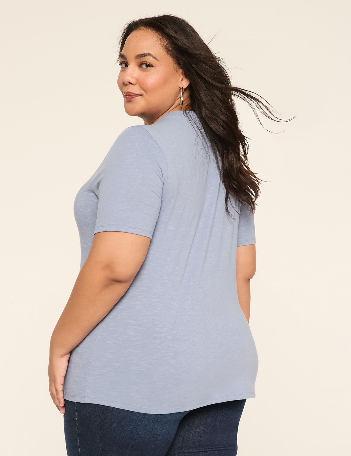 Perfect Sleeve Crew-Neck Tee