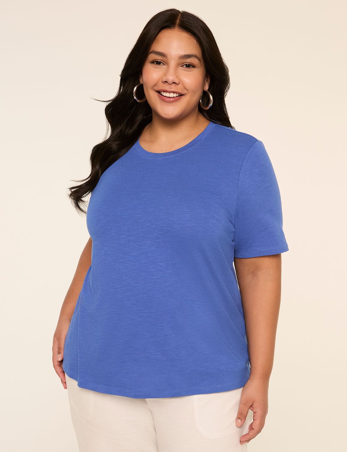 Perfect Sleeve Crew-Neck Tee