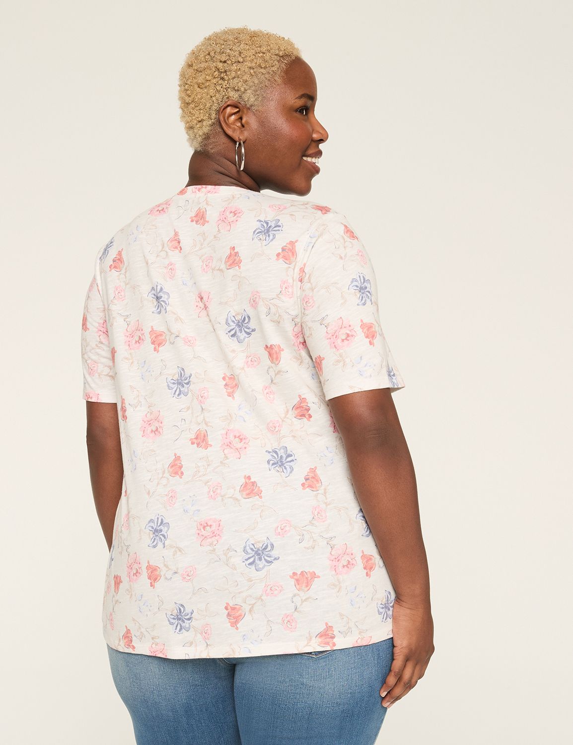 Perfect Sleeve Crew-Neck Tee
