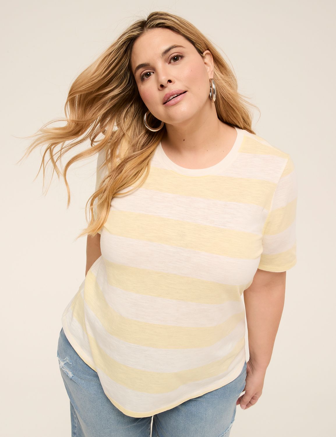 Perfect Sleeve Crew-Neck Tee