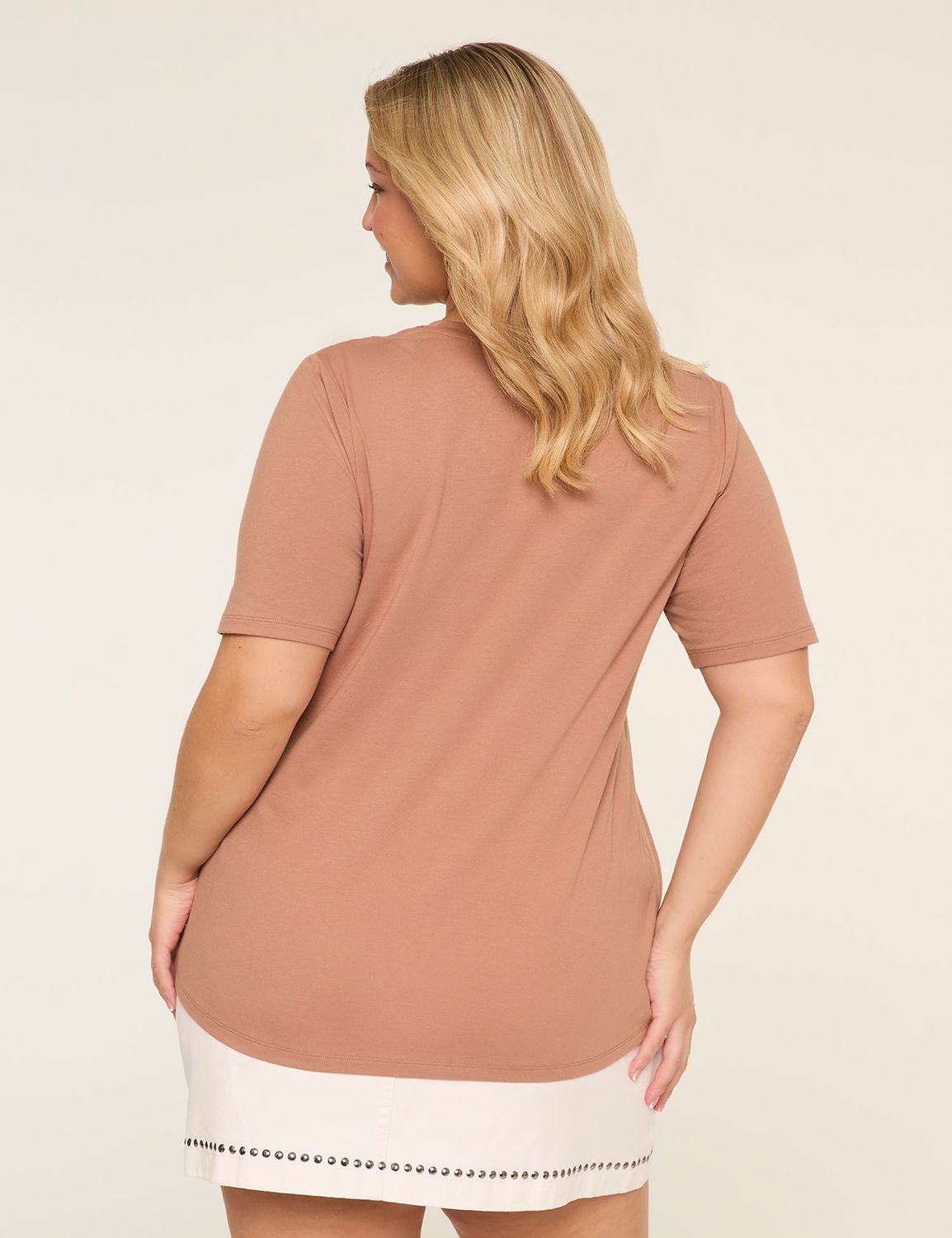 Perfect Sleeve Crew-Neck Tee