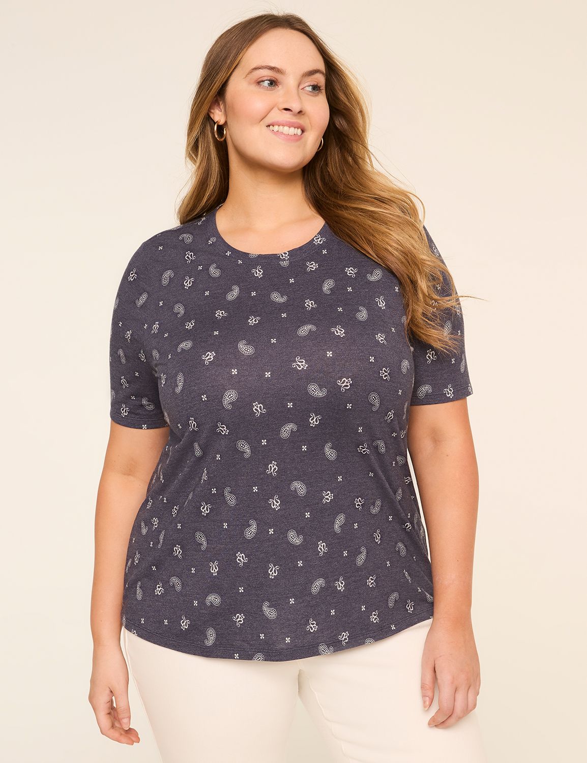Perfect Sleeve Crew-Neck Tee
