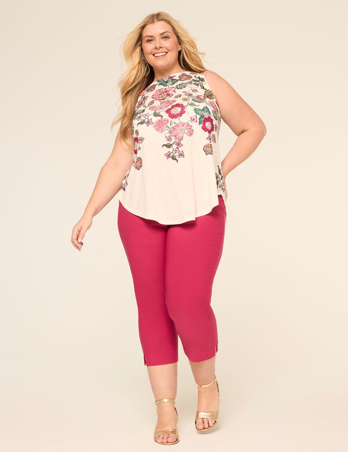 NEW Sleeveless Boat Neck Swing Tank Product Image 3