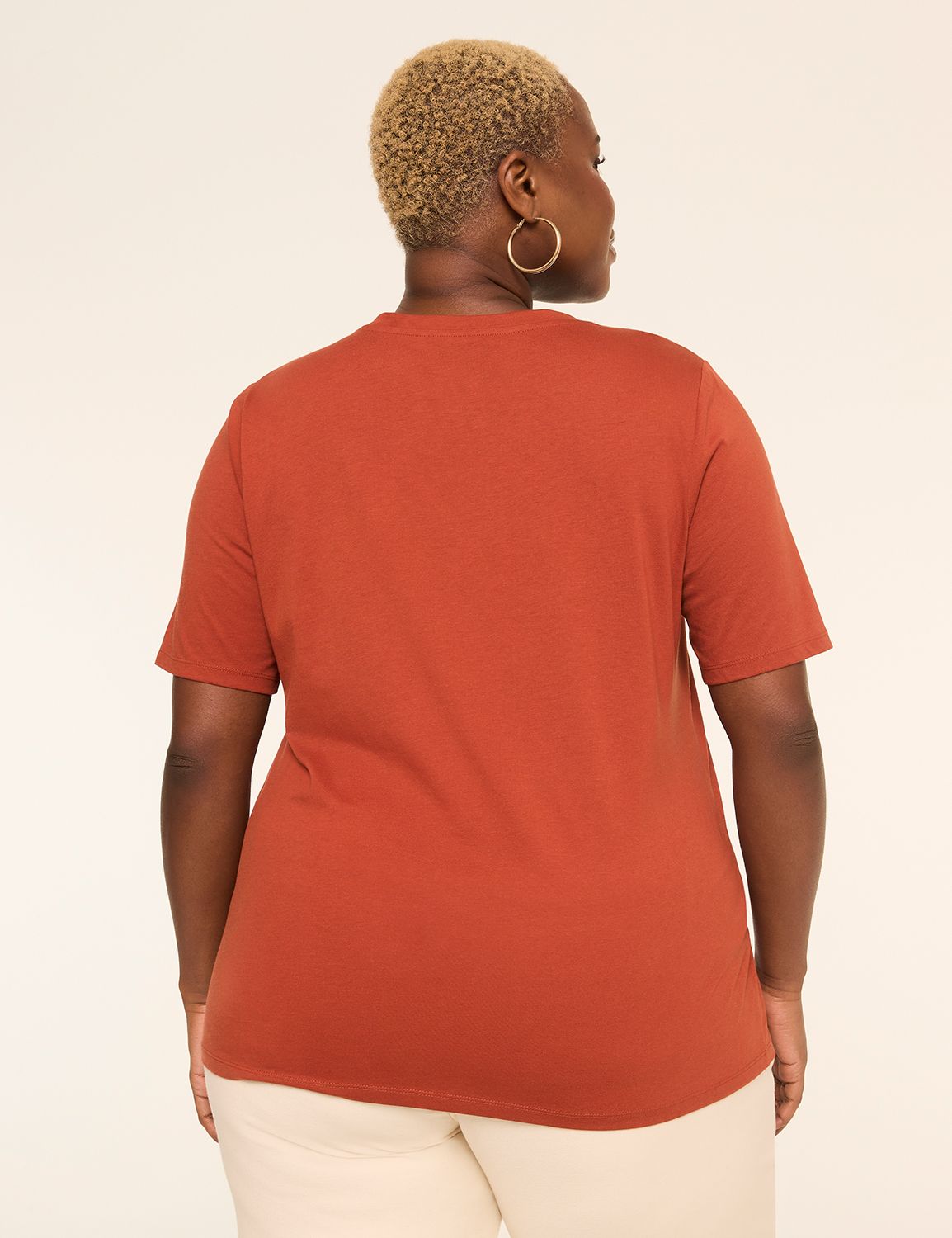 Perfect Sleeve V-Neck Tee