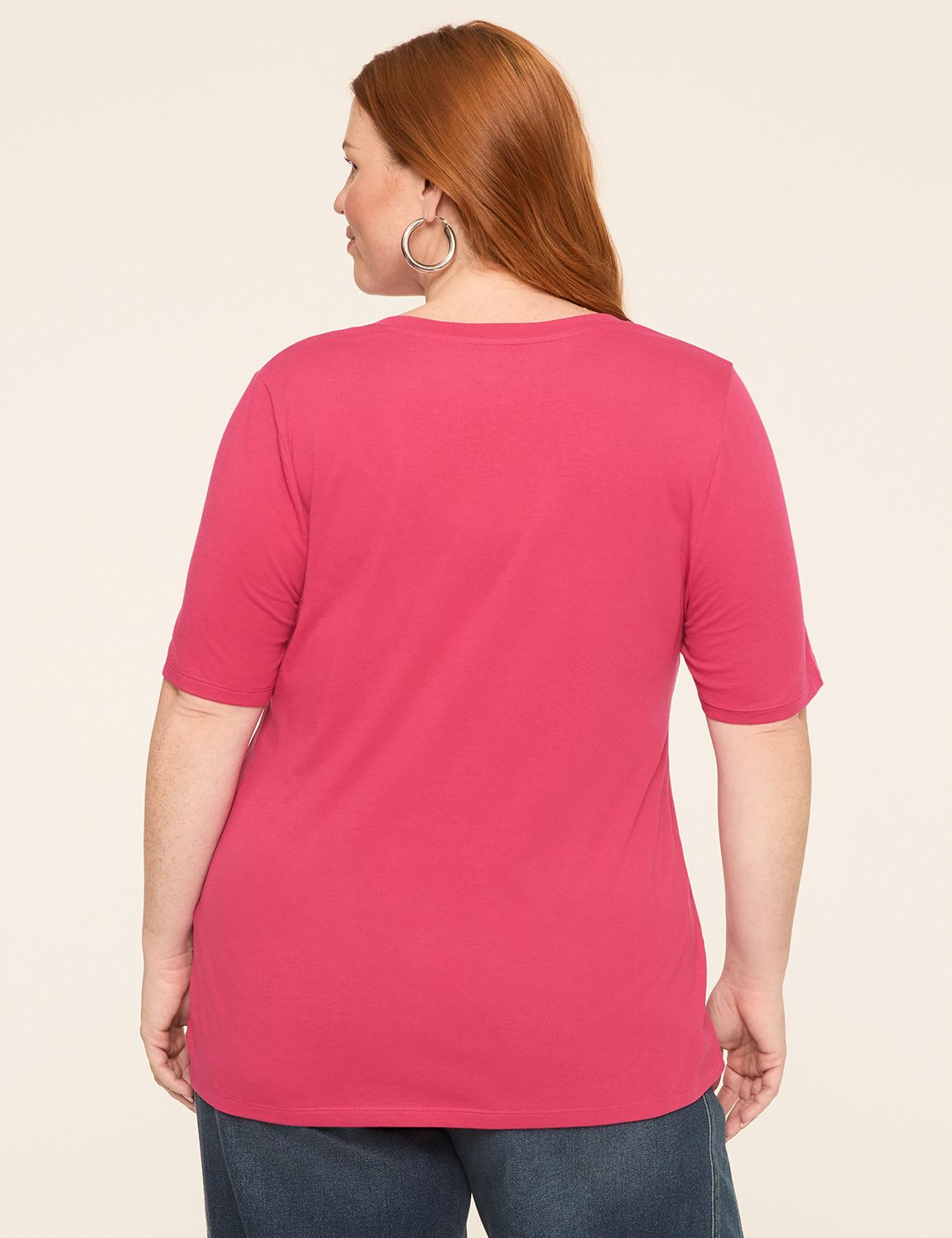 Perfect Sleeve V-Neck Tee