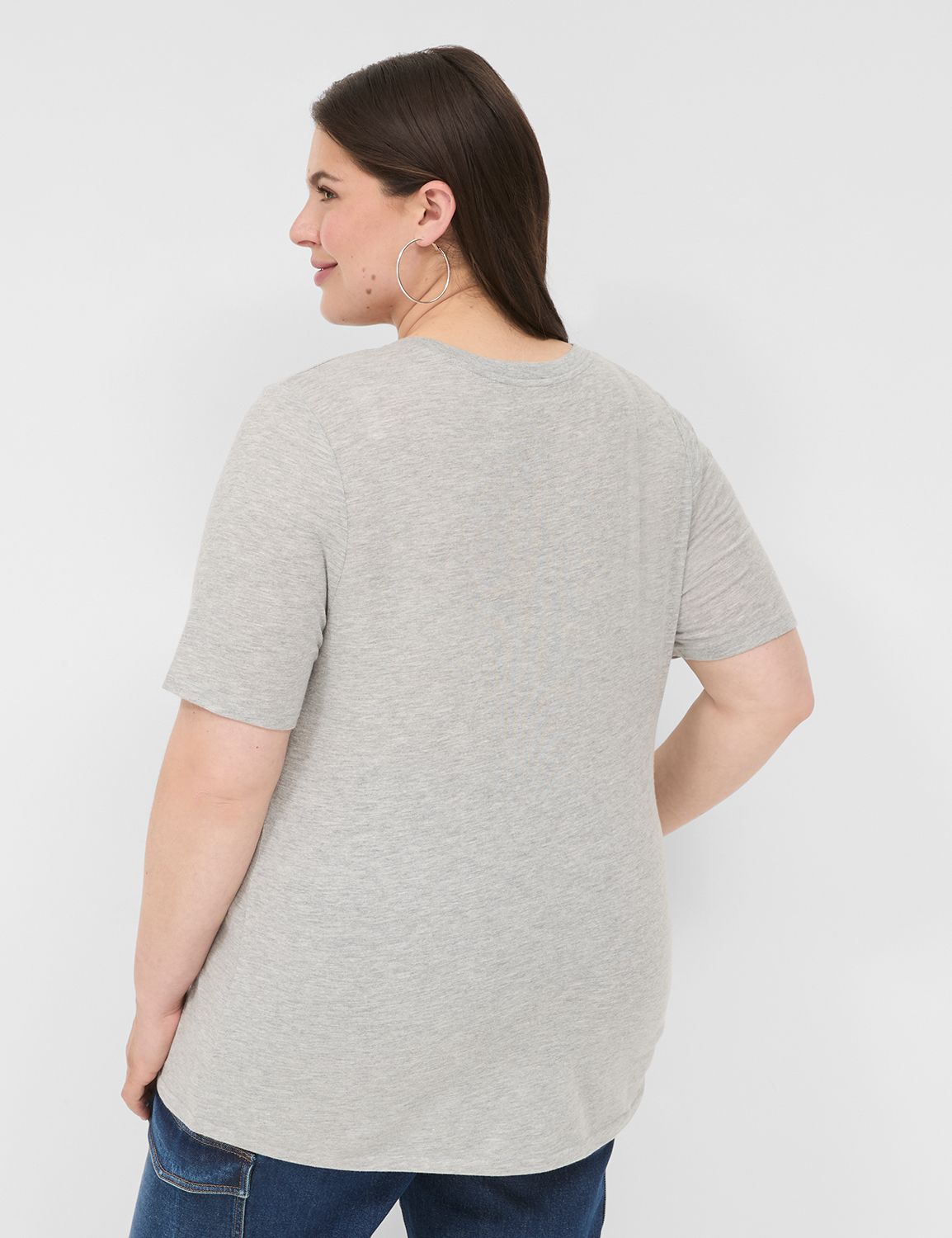 Perfect Sleeve V-Neck Tee