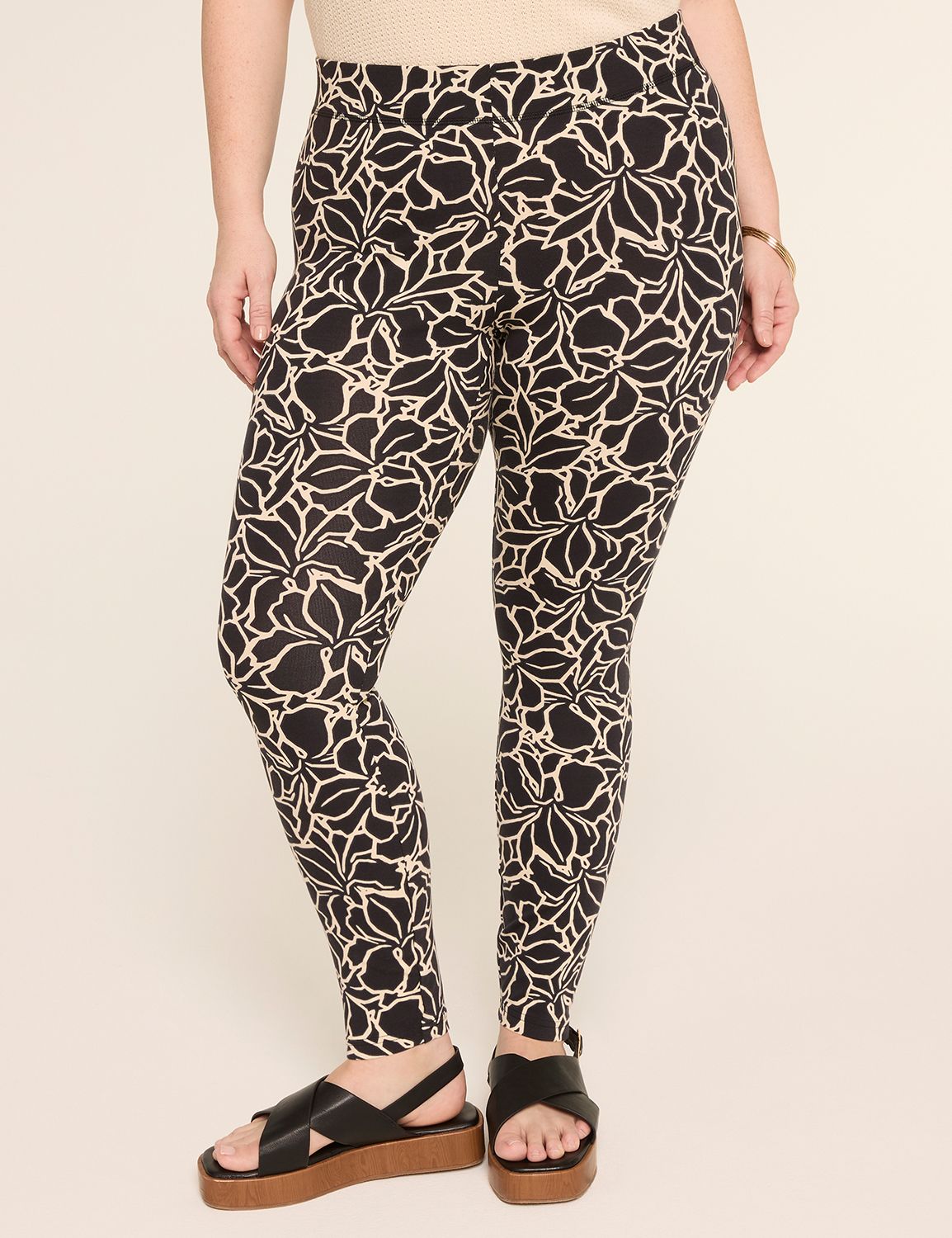 Printed Layering Fashion Legging