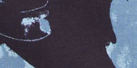 3/4-Sleeve Notch-Neck Keyhole Tee