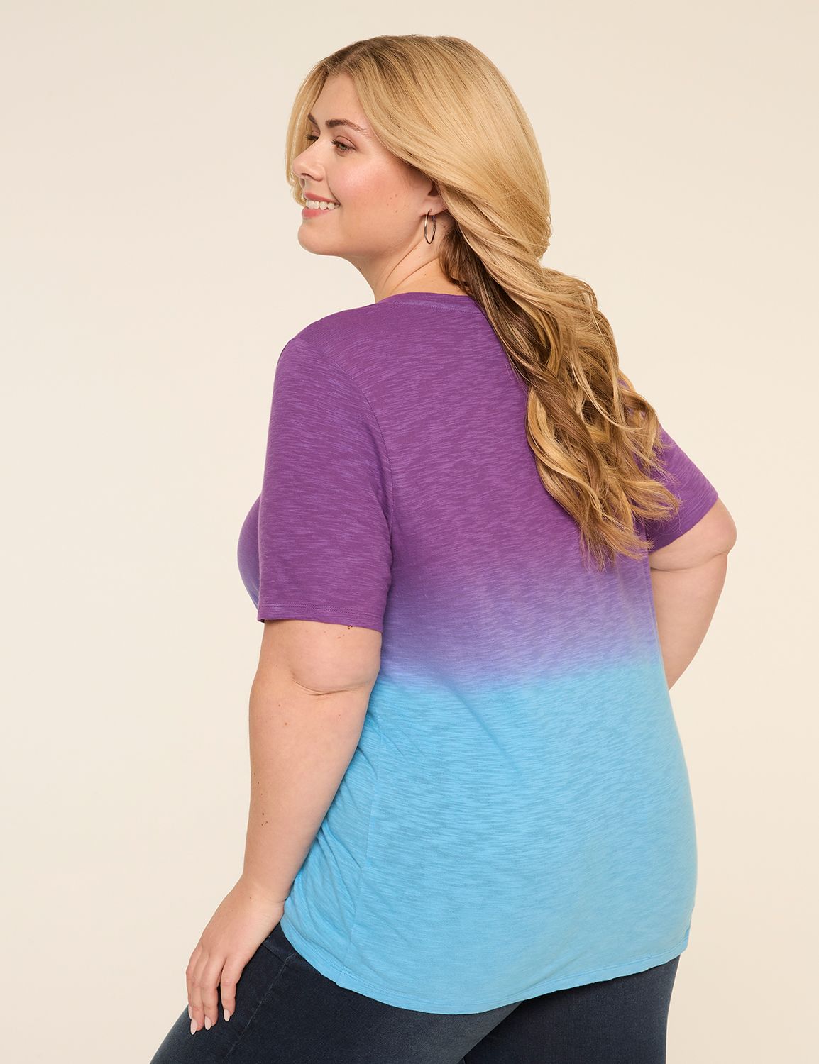 Perfect Sleeve V-Neck Tee