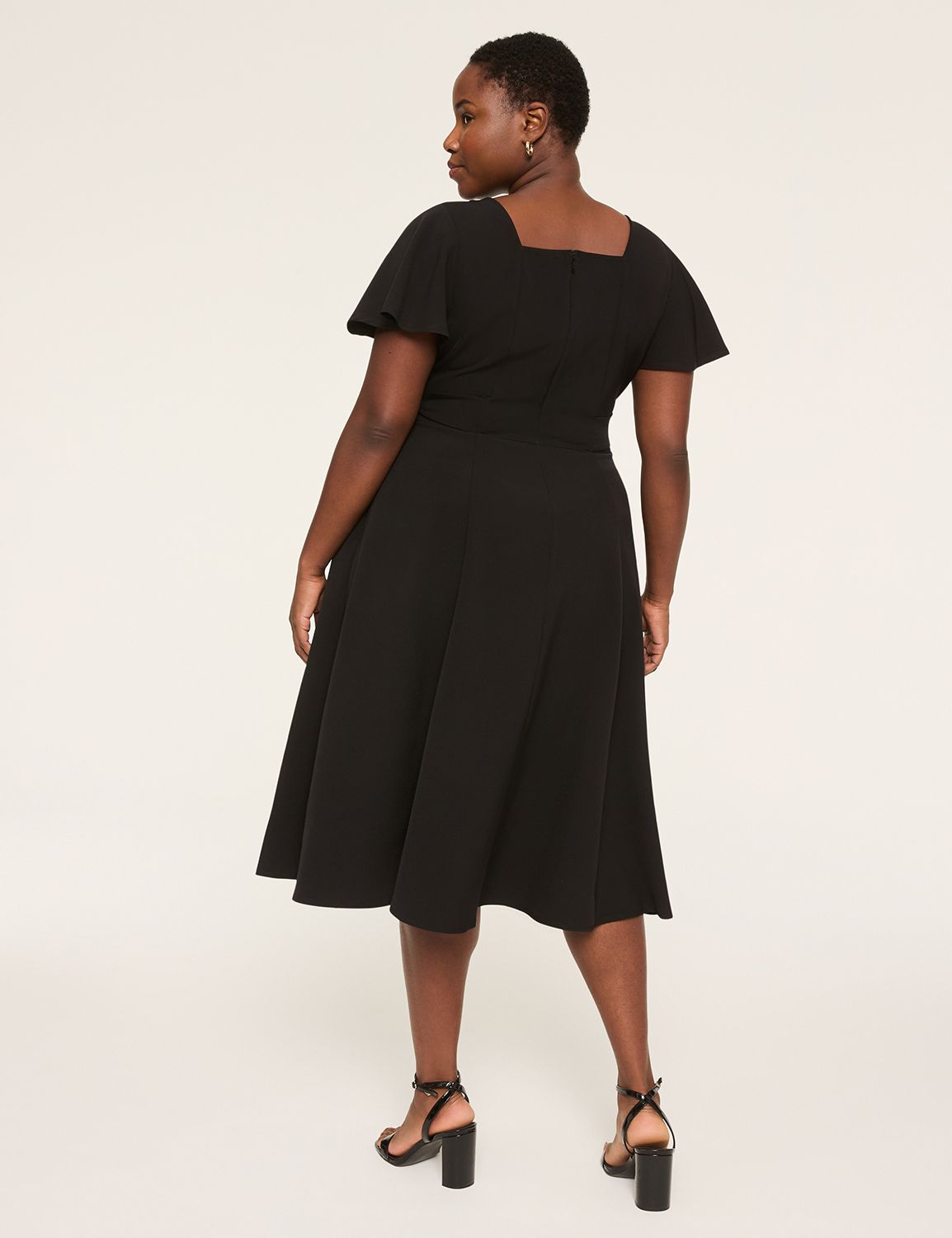 Lena Square Neck Dress