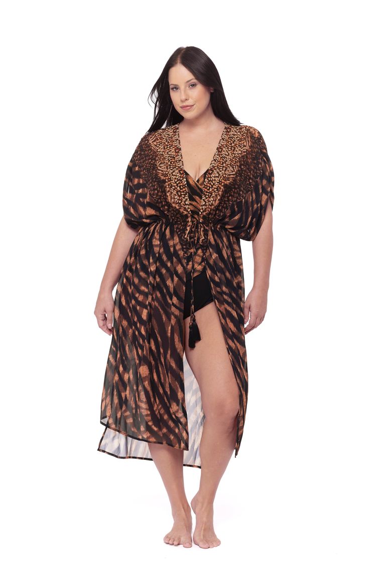 Miraclesuit Beaded Kimono